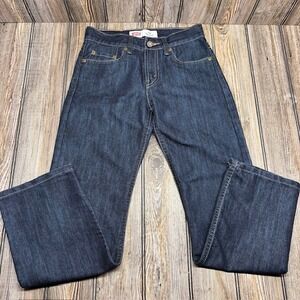 Kids Levi's 514 Straight Jeans Dark Wash Size 12 REG W26 L26
